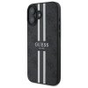 Guess GUHMP16SP4RPSK iPhone 16 6.1      czarny/black hardcase 4G Printed Stripes MagSafe